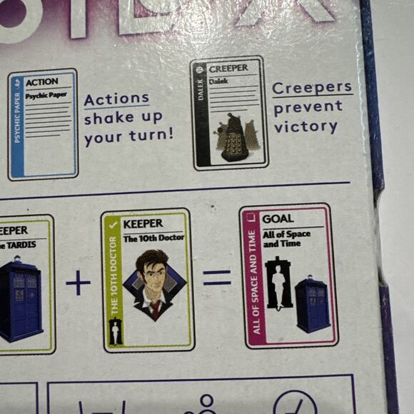 Doctor Who Fluxx Card Game Looney Labs Ever-Changing Card Game BBC NEW - Picture 5 of 7